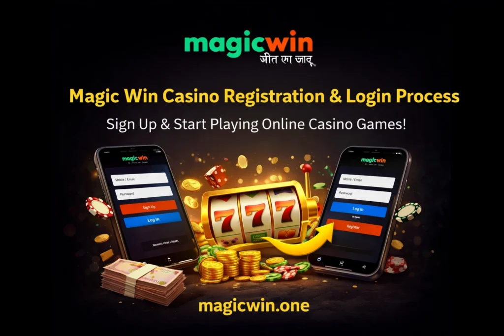 magic win casino registration and login process step by step