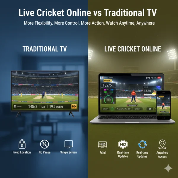 Watch Live Cricket Online on Magic Win with fast and secure HD streaming