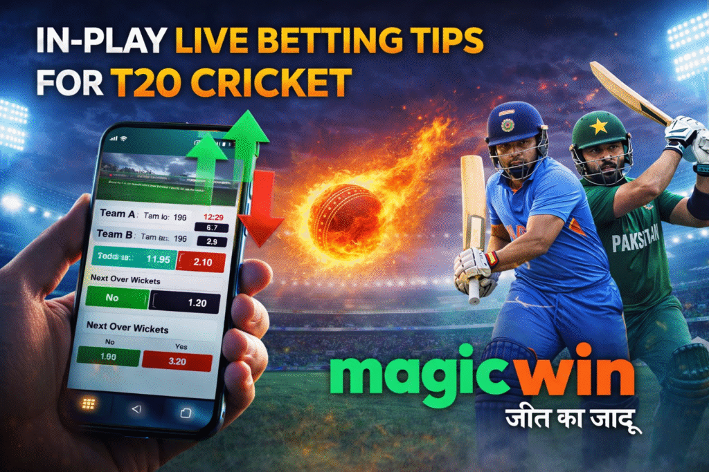Step by step guide to place bets on T20 World Cup Final using Magic Win platform