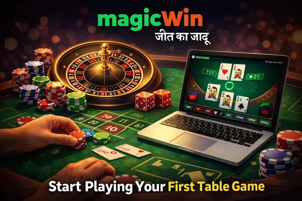 safe and secure table games online on Magic Win platform