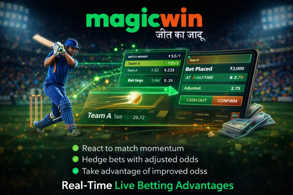 Magic Win sports betting platform with live odds and secure Sport Betting ID access