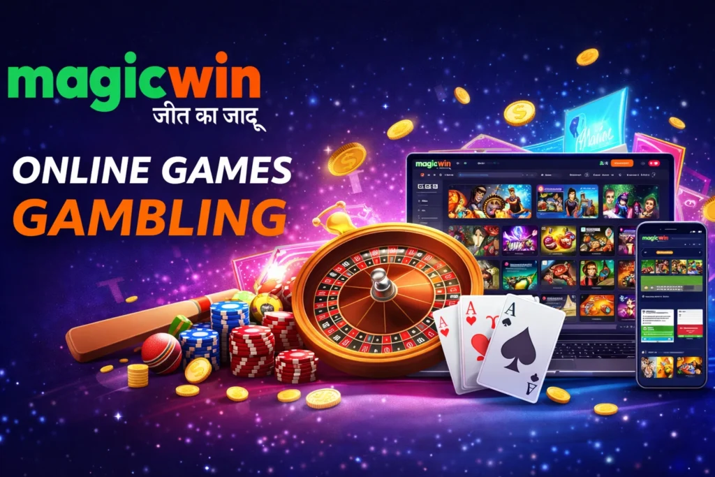 Magic Win online games gambling platform with casino games and betting options