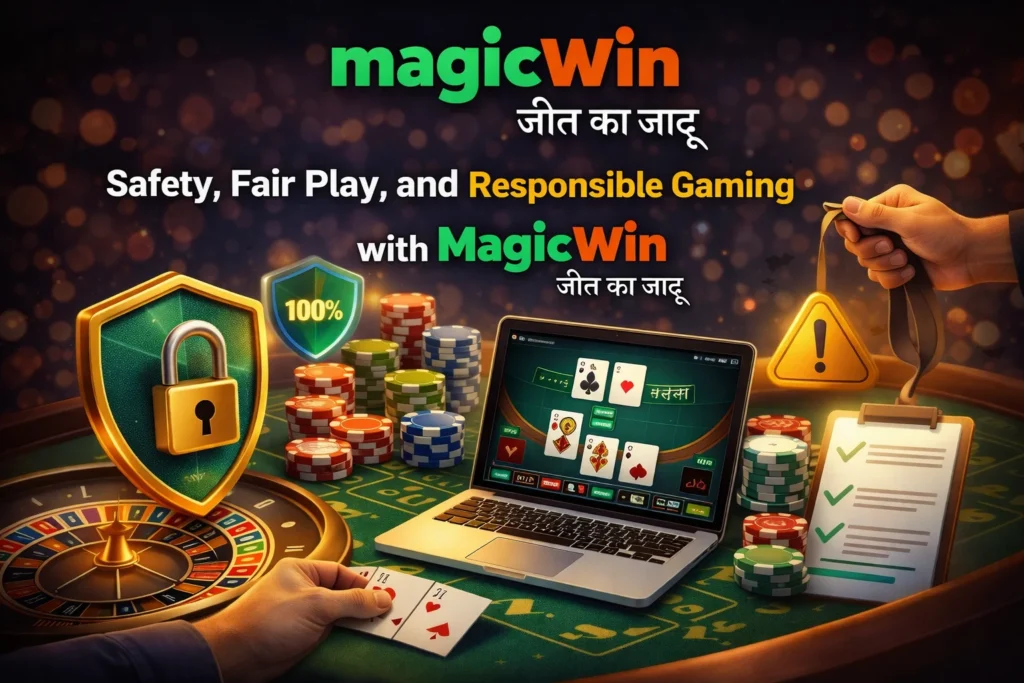 table games online introduction with Magic Win casino platform logo