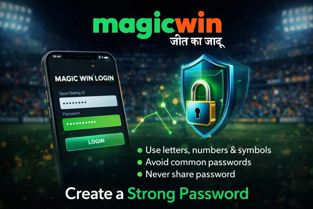 Secure withdrawal process on Magic Win sports betting platform