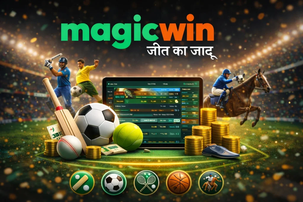 Magic Win sport betting ID registration process shown on online sports betting book platform