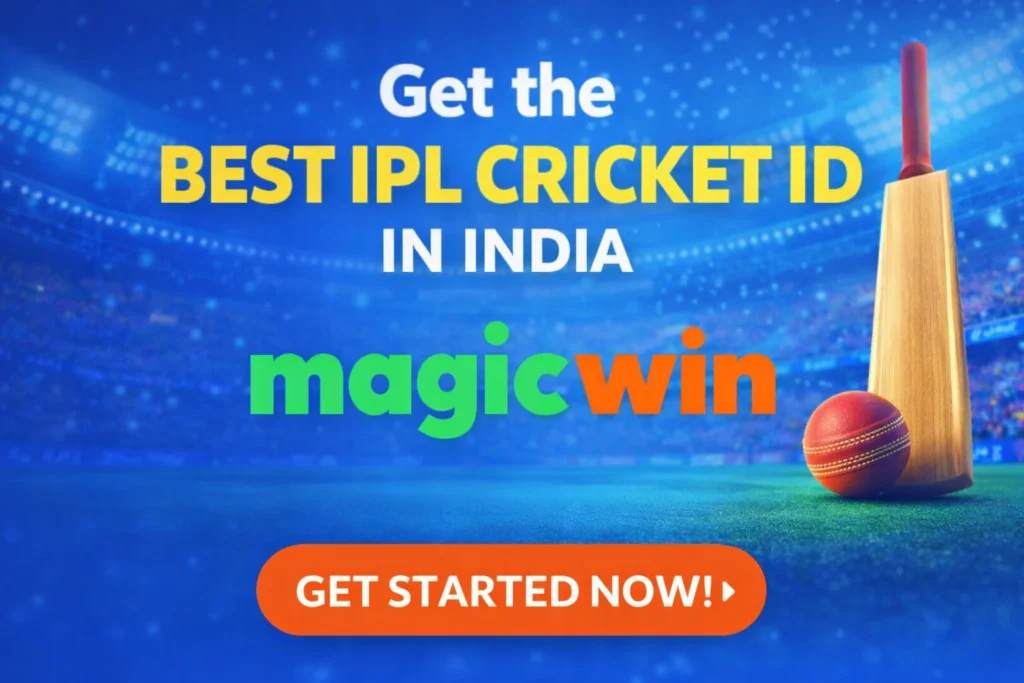 Best IPL Cricket ID Magic Win platform India homepage banner
