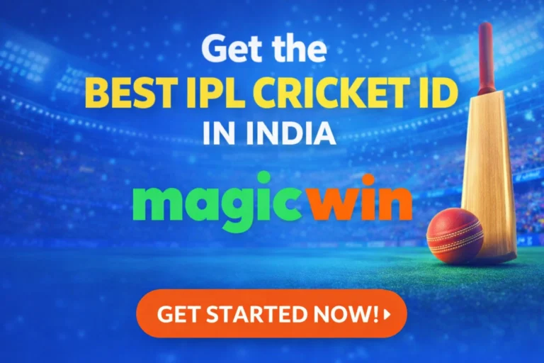 Best IPL Cricket ID Magic Win platform India homepage banner