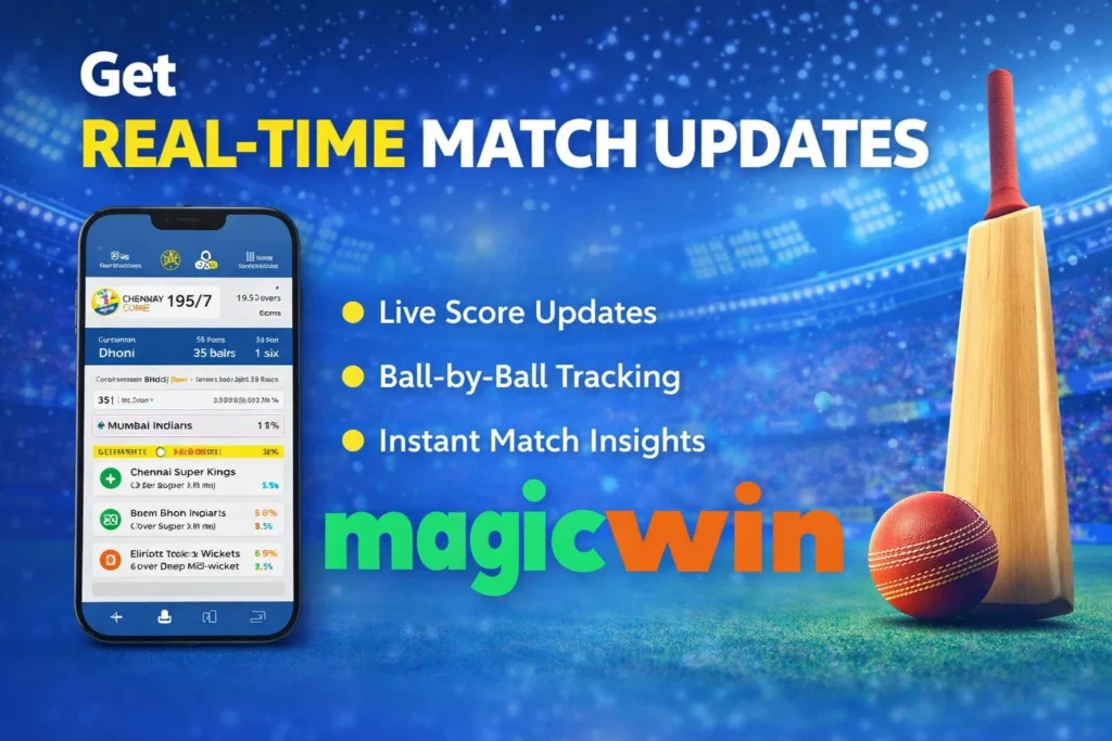 Real-time IPL match updates Magic Win cricket ID platform